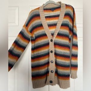 AMERICAN EAGLE striped cardigan